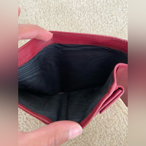✨Authentic Prada Burgundy Wallet✨ - Picture 3 of 11